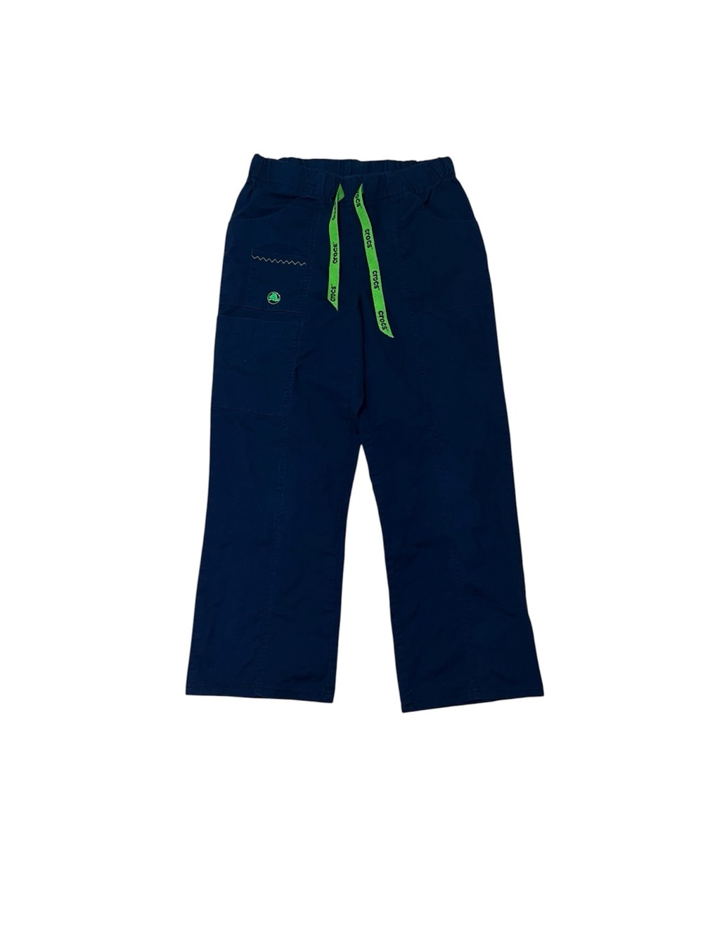 Crocs Unisex Navy Blue Cargo Pants / Scrubs Size XS Utility Streetwear Casual